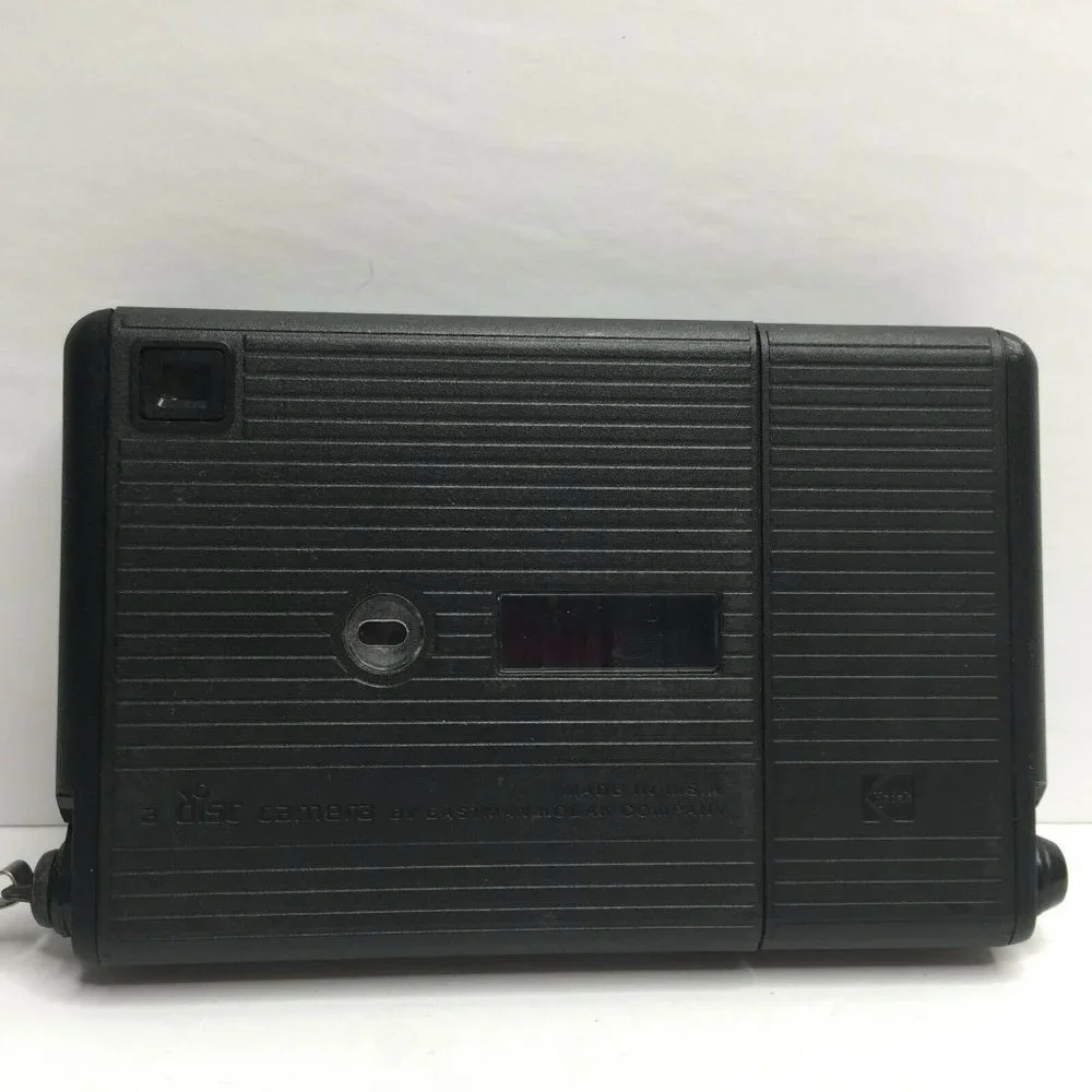 Vintage Kodak 4100 Disc Camera Photography With Neck Strap